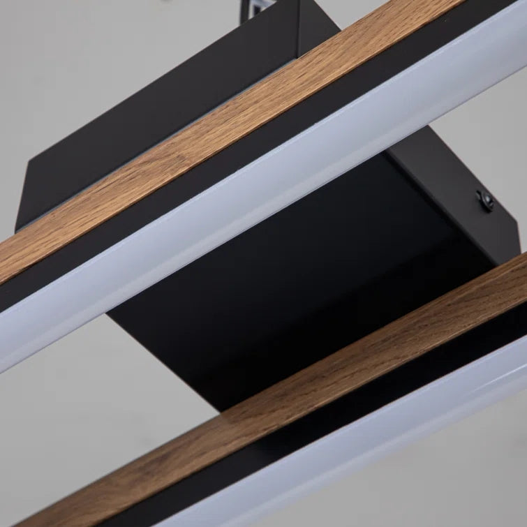 Haven Wood LED Flush Mount Ceiling Light