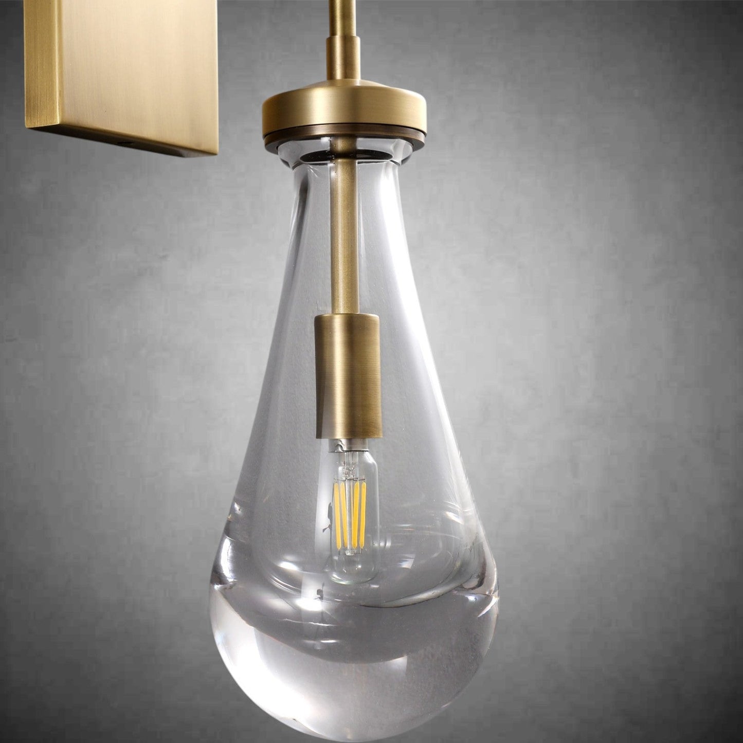 Raindrop Glass Pendant Light