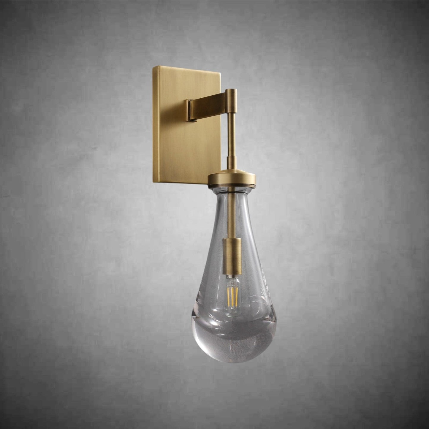 Raindrop Glass Pendant Light