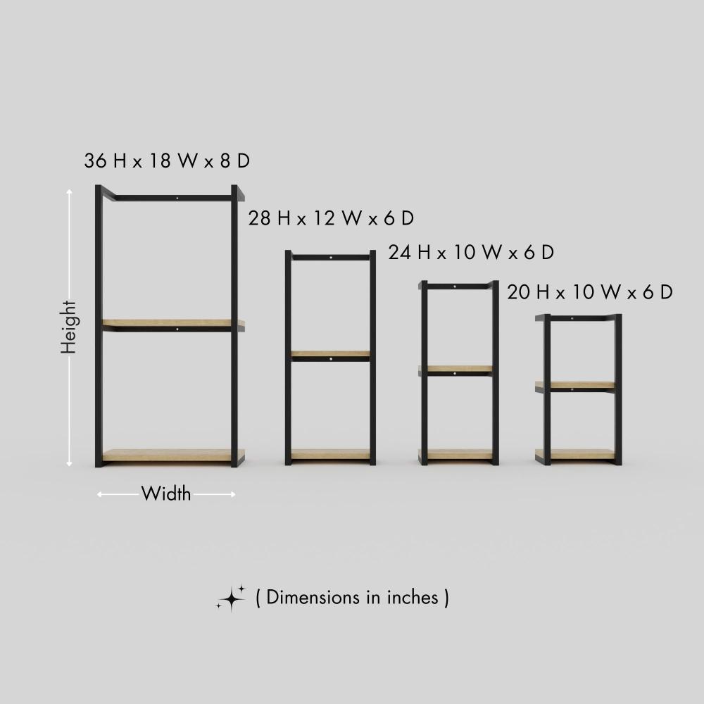 Wall Mounted Towel Shelf