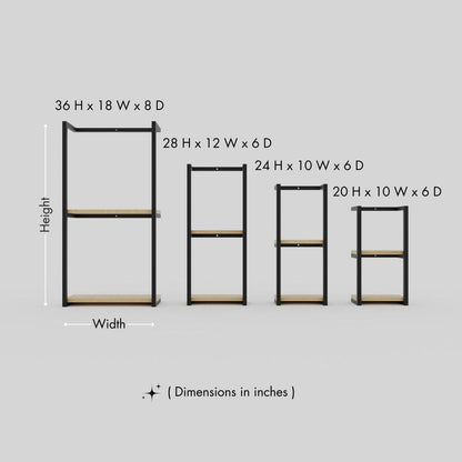 Wall Mounted Towel Shelf