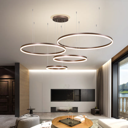 LED Ring Pendant Light