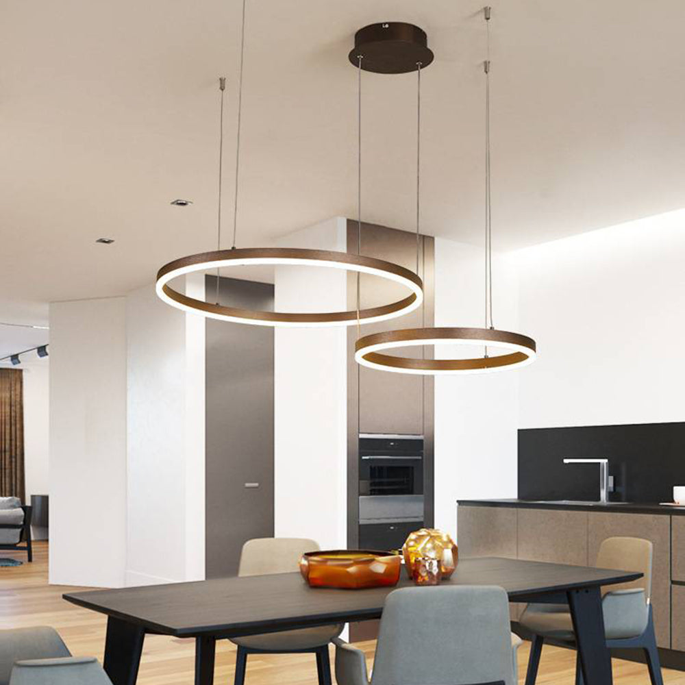 LED Ring Pendant Light