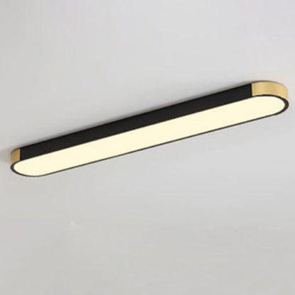 Modern Slim Oval LED Ceiling Light