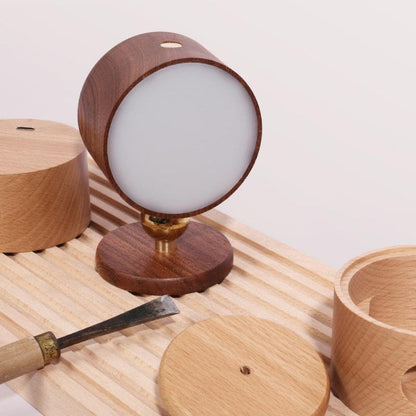 Rechargeable Wooden LED Wall Light