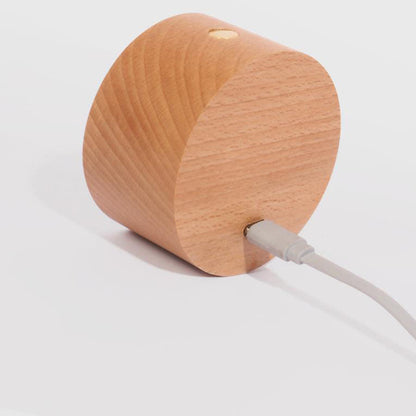 Rechargeable Wooden LED Wall Light