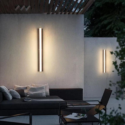 Modern Solar LED Outdoor Wall Light Bar