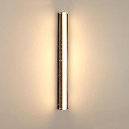 Modern Solar LED Outdoor Wall Light Bar