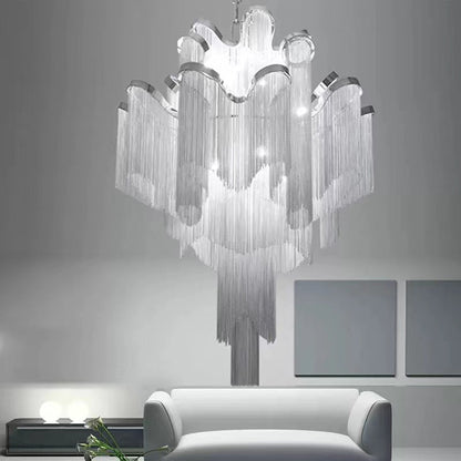 Luxury Long Tassel Chandelier