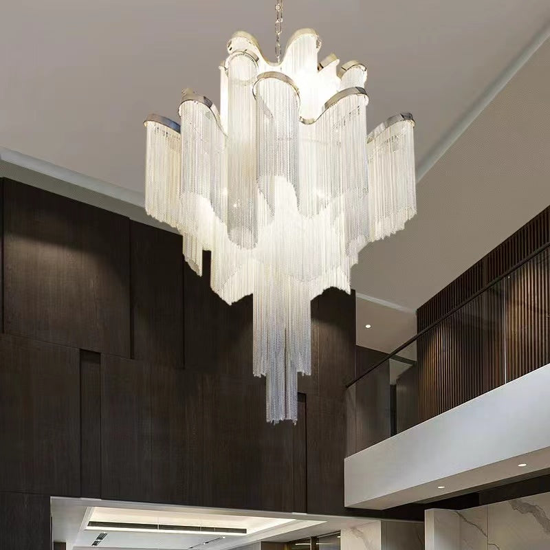 Luxury Long Tassel Chandelier