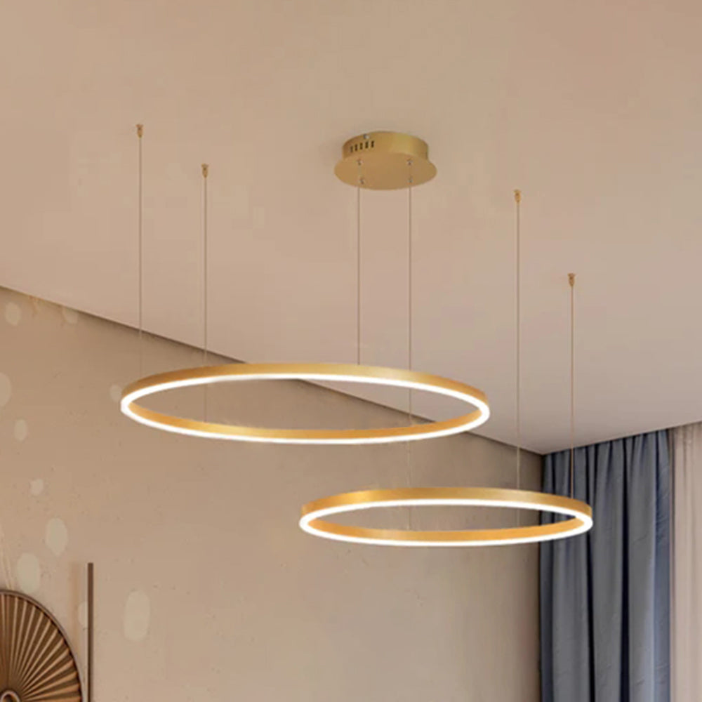 LED Ring Pendant Light