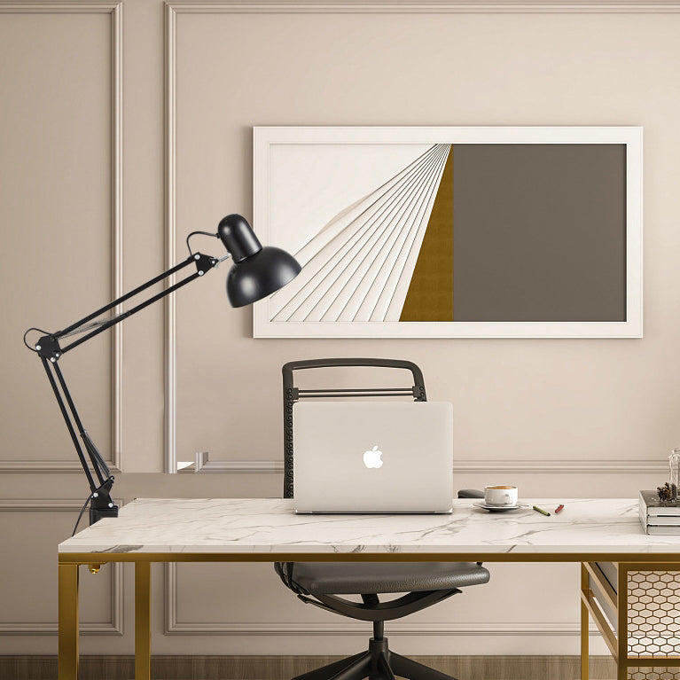 Modern Adjustable Arm Clip Desk Lamp