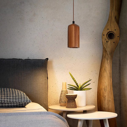 Vintage Leaf Textured Glass Globe Pendant Light