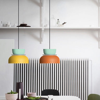 Modern Color Block Minimal Pendant Light