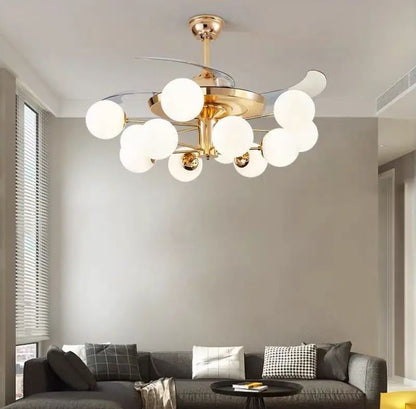 LED Chandelier Ceiling Fan