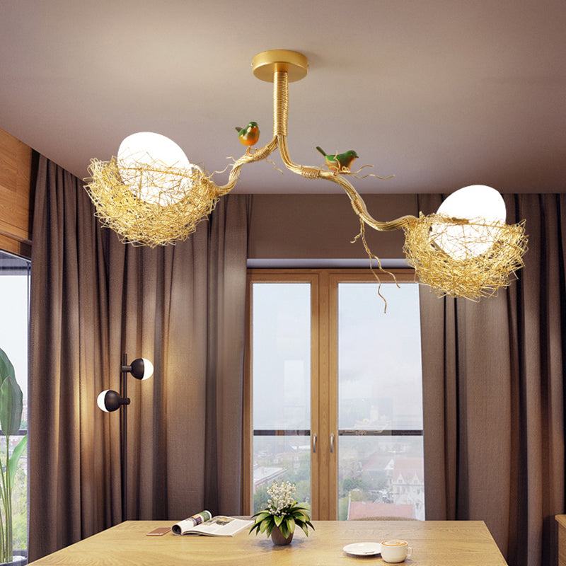 Bird Nest Decorative Chandelier