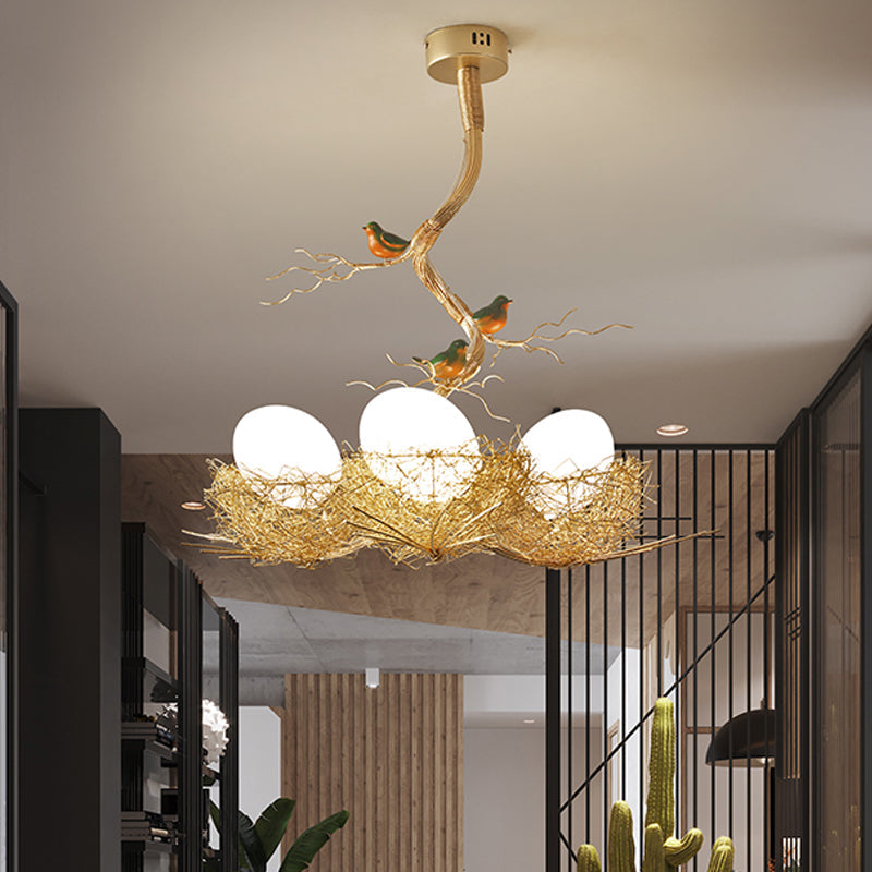 Bird Nest Decorative Chandelier