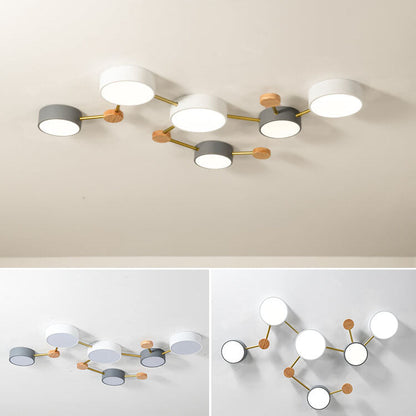 Modern Nordic Multi-Head LED Ceiling Light
