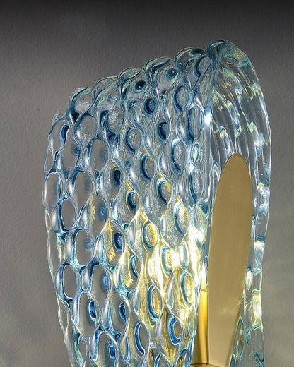 Glass Leaf  Chandelier