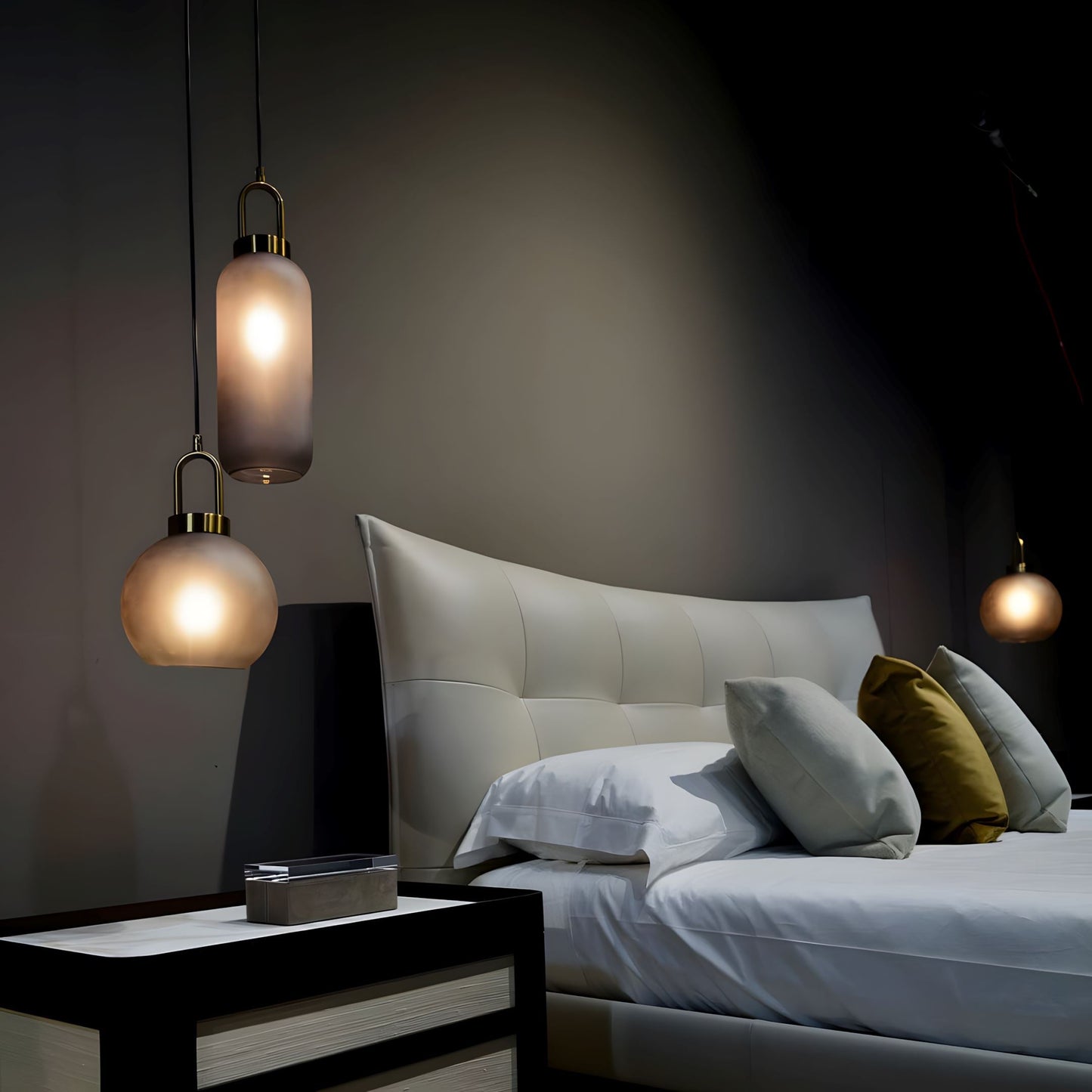 Frosted Glass Pendant Light