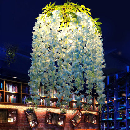 Floral Hanging Vine Chandelier Pendant Light
