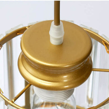 Luxury Multi-Light Glass Staircase Pendant Chandelier
