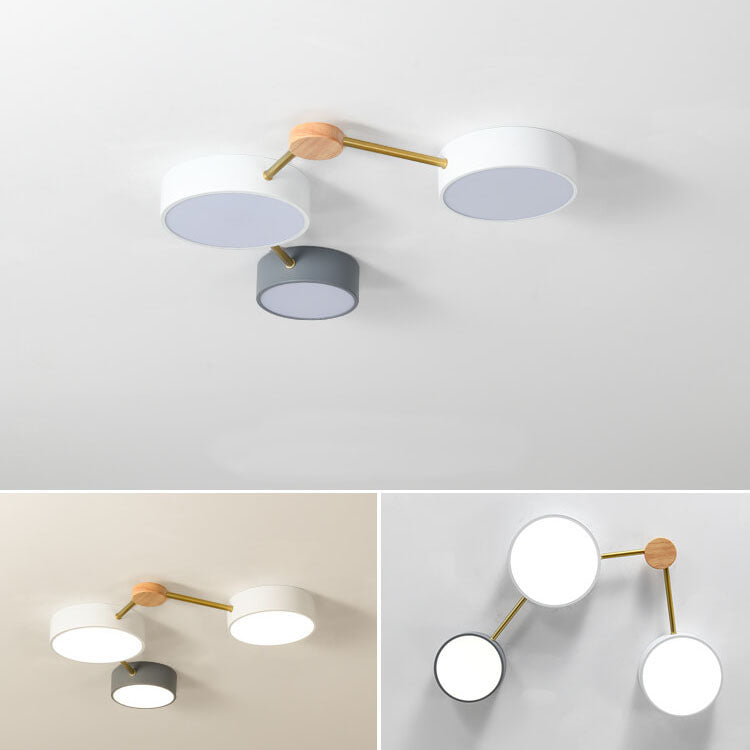 Modern Nordic Multi-Head LED Ceiling Light