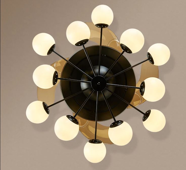 LED Chandelier Ceiling Fan