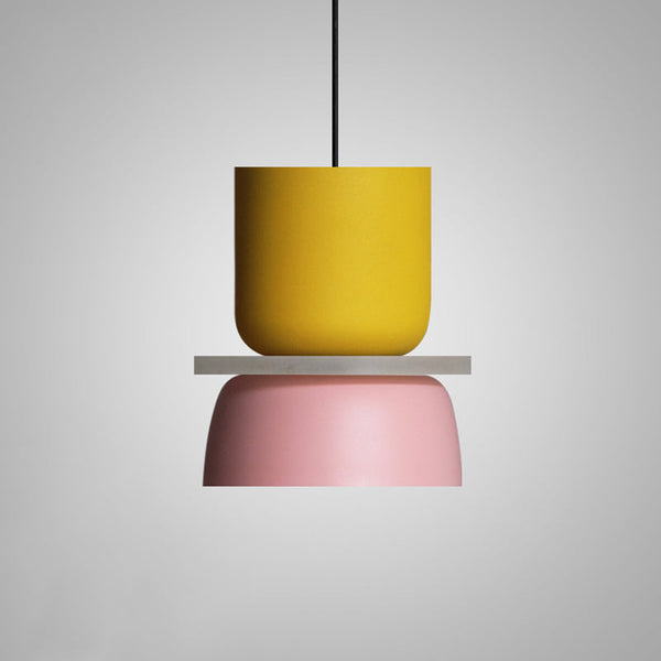 Layered Metal Pendant Light