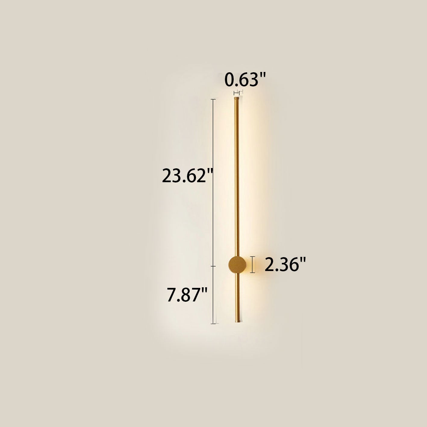 Modern Linear LED Wall Light