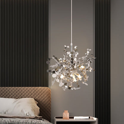 Flora Metallic Chandelier