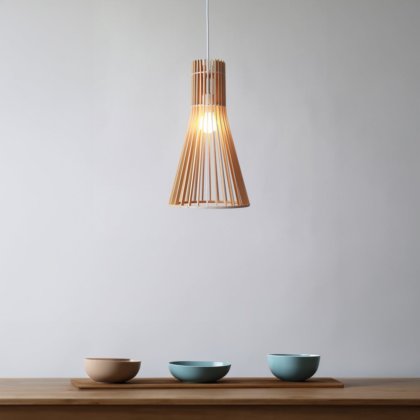 Tredo Wood Pendant Light