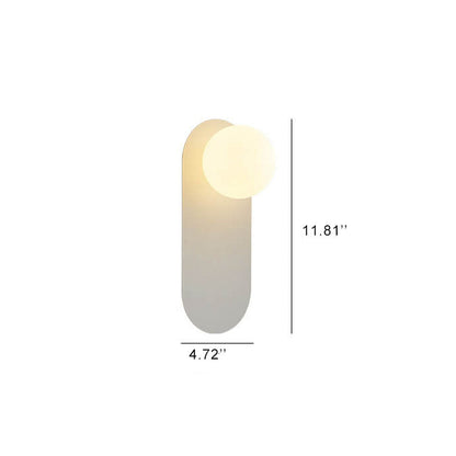 Minimal Globe Modern Wall Sconce