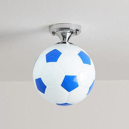 Kids Soccer Ball Ceiling Light