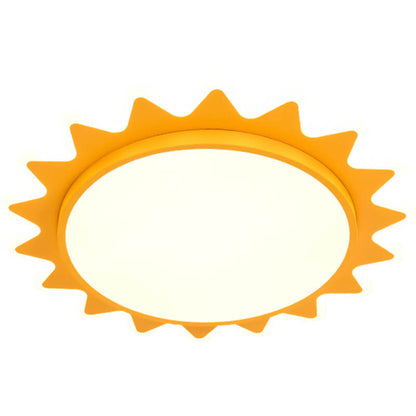 Sun Shape LED Flush Mount Ceiling Light