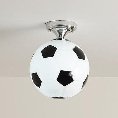 Kids Soccer Ball Ceiling Light