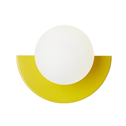 Color Pop Globe Wall Sconce Light