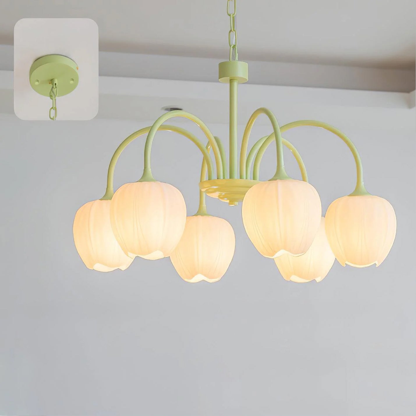 Tulip Bloom Chandelier