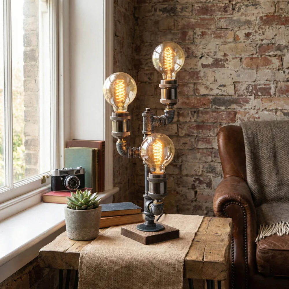 Rustora Edison Table Lamp