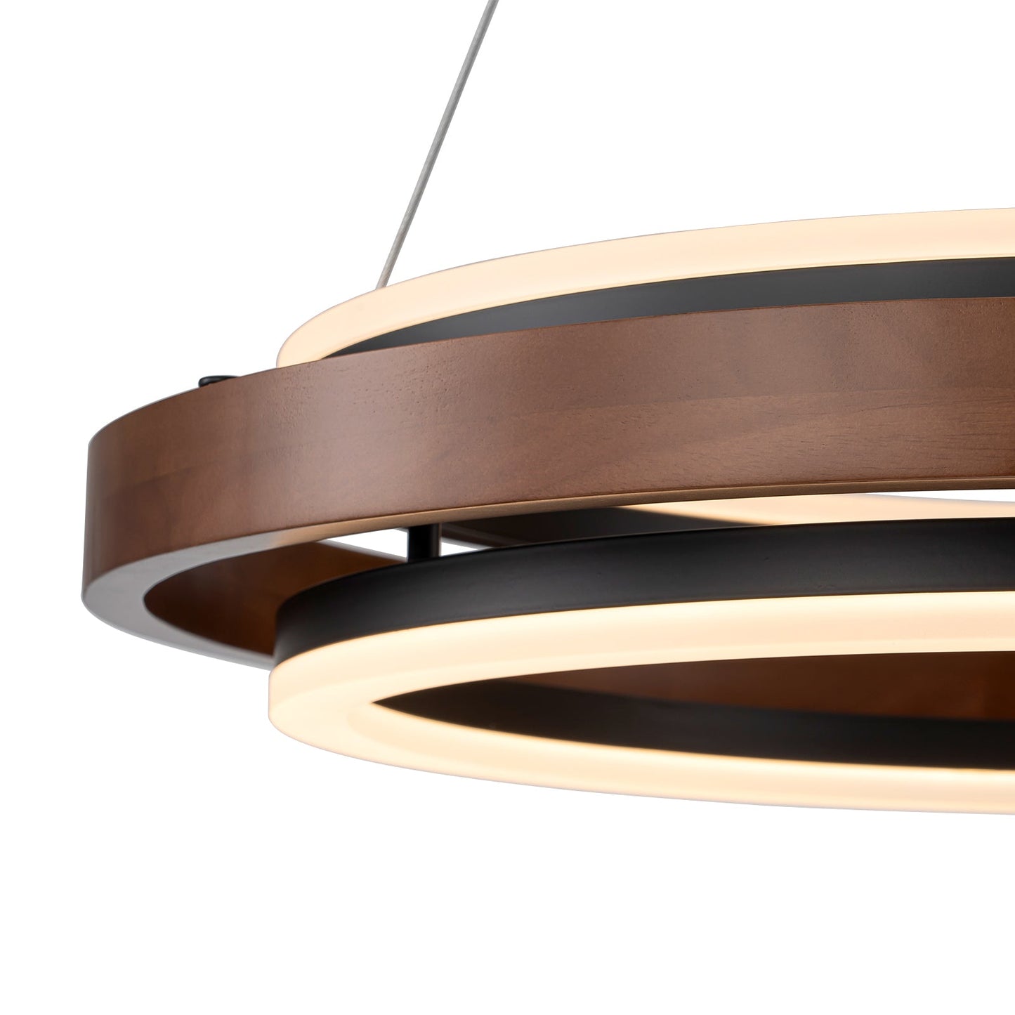 Walden Halo 3-Tier LED Ring Pendant Light