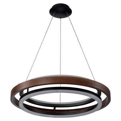 Walden Halo 3-Tier LED Ring Pendant Light