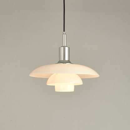 WOMO Danish Designer Milk Glass Pendant Lamp-WM2116