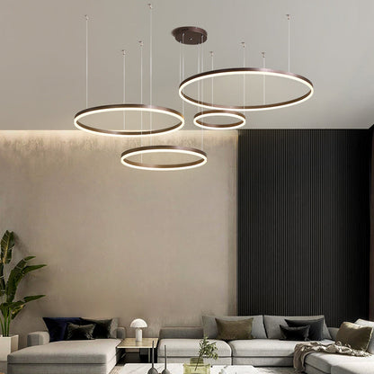 LED Ring Pendant Light