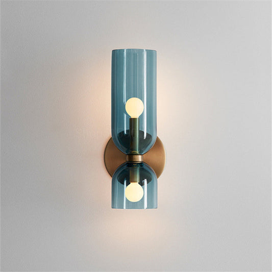 Cylindro Glass Wall Lamp