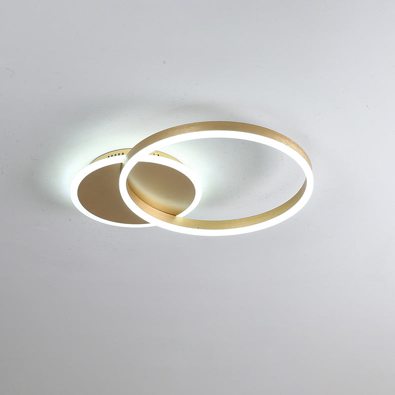 Modern Ring LED Flush Mount Ceiling Light