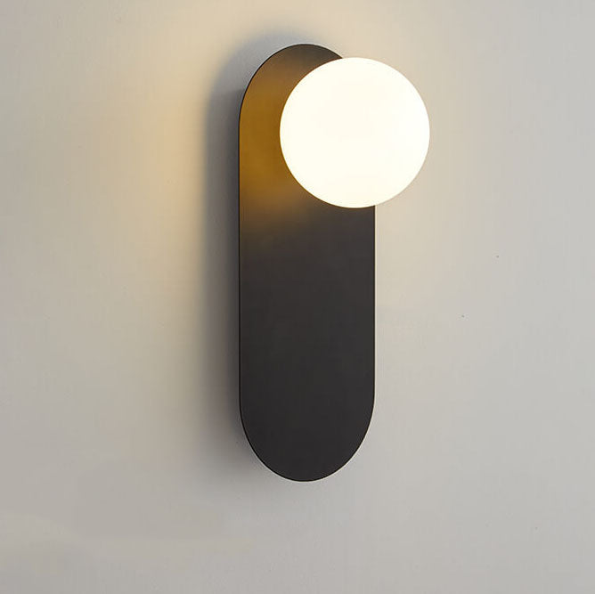 Minimal Globe Modern Wall Sconce