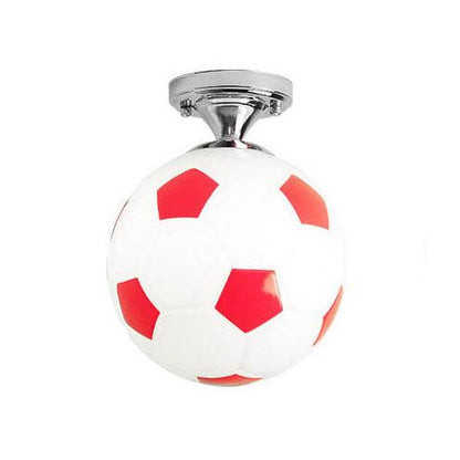 Kids Soccer Ball Ceiling Light