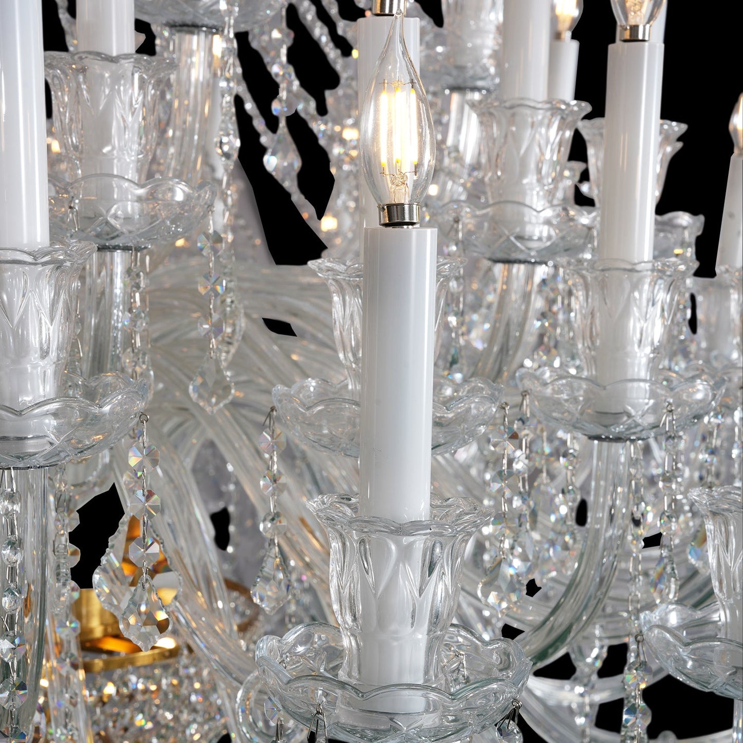 Crystal Candle Chandelier