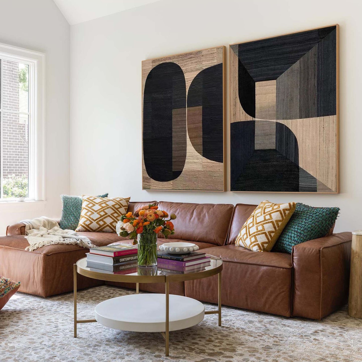 Textured Wabi-Sabi Canvas Painting Set