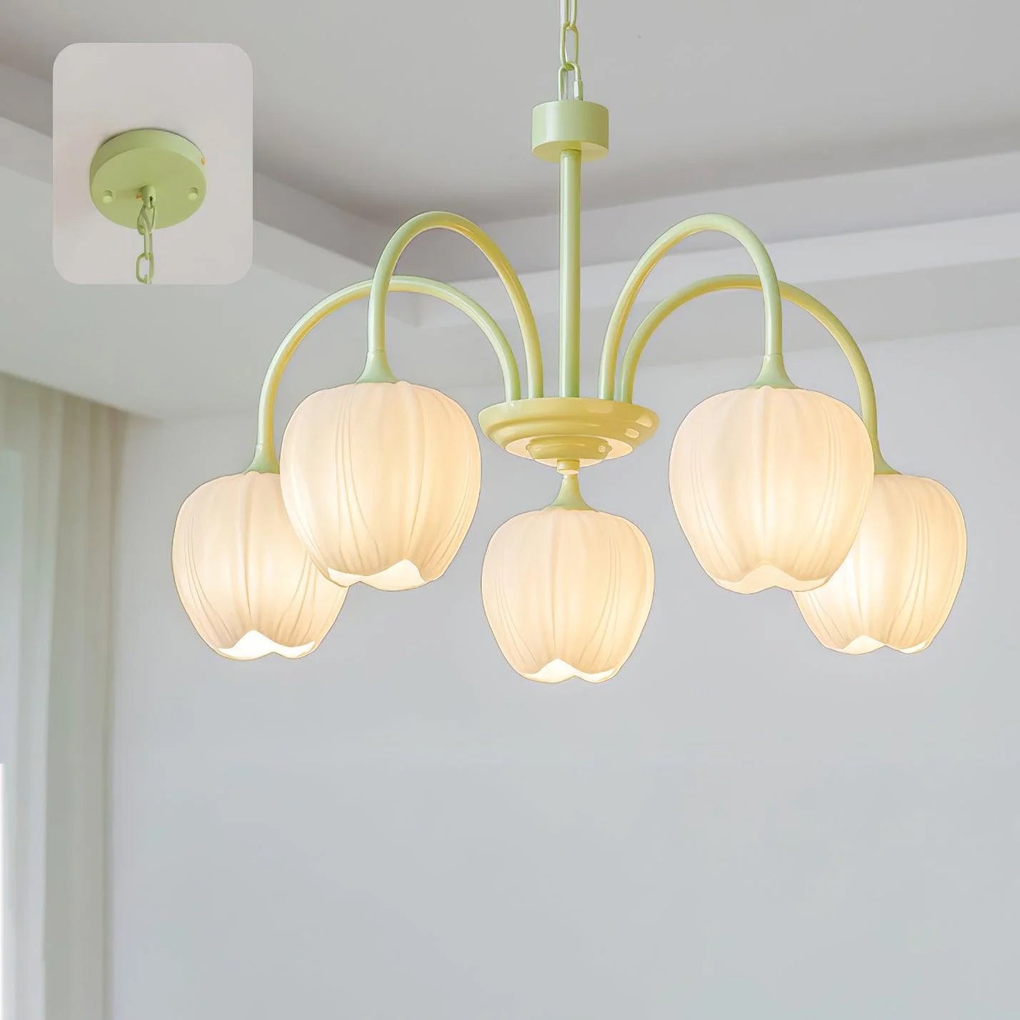 Tulip Bloom Chandelier